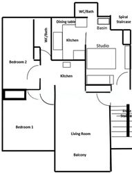 Hollywood Apartments (D9), Apartment #550392331